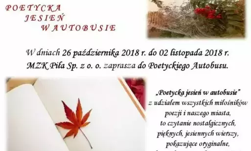 Zdjęcie do Kolejny poetycki listopad za nami