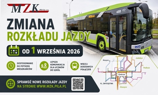 Zdjęcie do Zmiana oferty przewozowej od 1 września